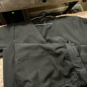 EUC mandala joggers set black size large.